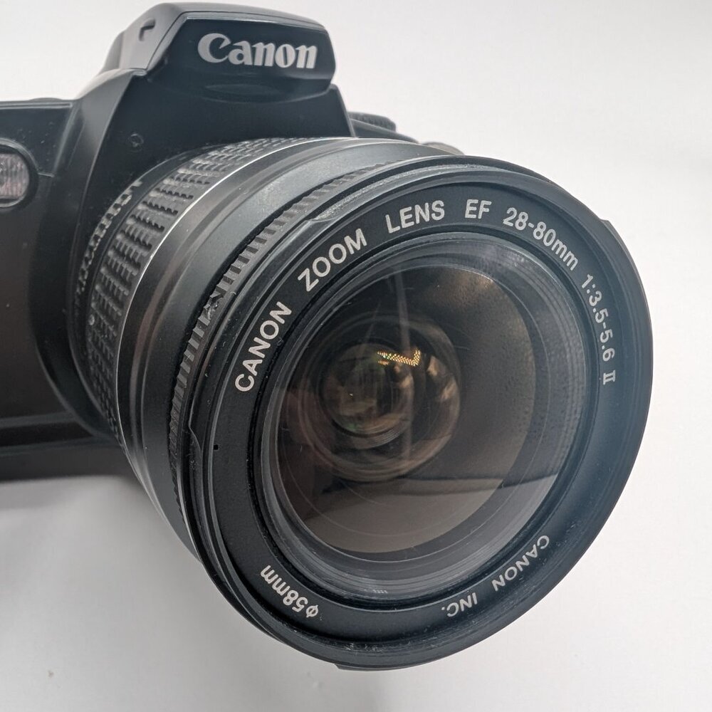 Canon EOS 3000 Film Camera w/ 28-80mm 1:3.5-5.6 Lens - Picture 4 of 8